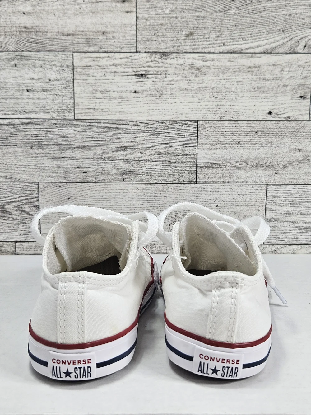 CONVERSE 7J256 OPTICAL WHITE LOW TOP CANVAS CASUAL BABY SHOE TODDLER